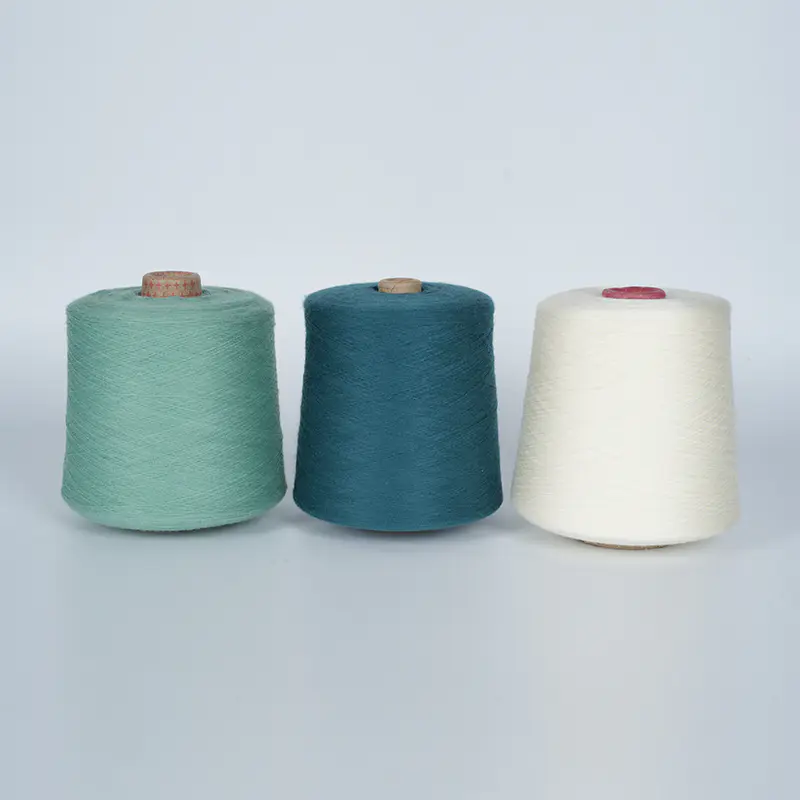 Wool Cashmere Protein Fiber Blend Yarn
